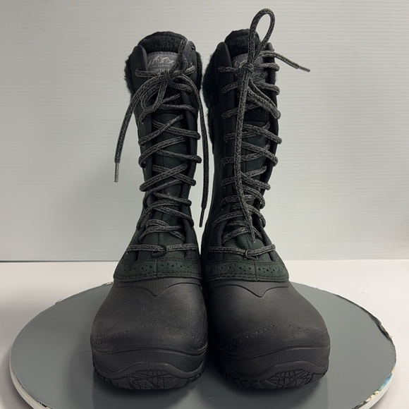 North‎ Face Thermoball Utility Boots Womens 10 Black CVX2 DXW TCM6 638874 Snow - Picture 2 of 7